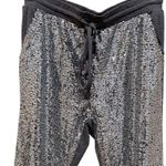 Liberty Love L Love Sequin Jogger Pants Grey Size Small Photo 2