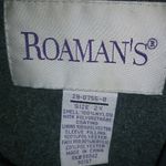 Roamans 2X Black Fur Trim Hoodie Weather Jacket Coat Plus Photo 7