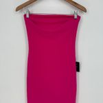 Lulus Elaborate Excellence Hot Pink Strapless Bodycon Maxi Dress Size S Photo 3