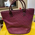 VERA BRADLEY Geometric Purple and Pink Tote Gorgeous like NEW!!never used Photo 11