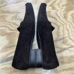 Stuart Weitzman  Jeweled Loafer Women's 8.5M Suede Brown Block Heel Career Preppy Photo 8