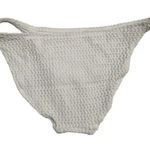 ANDIE NWT Swim Demi Moore The Tropez Crochet Like Bottom Mid Rise S White #3669 Photo 3