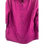 Allison Daley  Blazing Berry Lightweight Jacket Photo 1