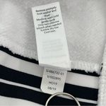 Athleta  24/7 White Black‎ Stripe Pullover Sweatshirt Size Small Photo 7