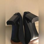 Stuart Weitzman for Russell & Bromley blue canvas and leather heel shoes US 10 Photo 6