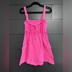 Blue Blush  One Piece Shorts Romper Backless Adjustable Straps Womens Sz S NWOT Photo 3