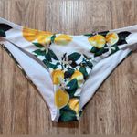 Vibrant Yellow and Green Lemon Print Bikini Photo 0