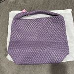 Chic Purple Woven Hobo Bag Set Photo 3