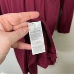 Old Navy burgundy wine red v-neck long sleeve Knee Length Casual dress xxl Photo 5