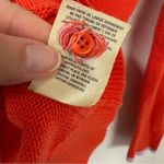 Moth Anthropologie Orange Lavender Trim Crew Neck Sweater Womens M Preppy Size M Photo 7