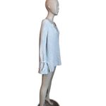 Aerie Light Grey Long Sleeve V Neck Sweater Photo 2