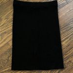 Cute Stretch Knit Black Skirt Photo 0