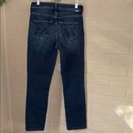 Mother denim jeans mid rise dazzler ankle on the edge 25 Blue stretch Photo 3