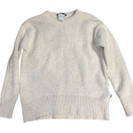 The North Face Wool BLend Sweater Cream Speckled Knit Cozy Outdoor Minimalist Photo 0