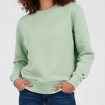 American Giant Unisex Crewneck Sweatshirt Basic Pullover XS Made in USA Green Photo 0