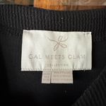 Gal Meets Glam  | Joy Belted Midi Rib Dress Black | 00 Photo 4