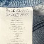 Michael Kors Jean Skirt Womens 14 Blue Denim Mini Button Front Casual Timeless Photo 11