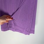 Kische Purple Top Eyelet Short Sleeve Tunic Spring Cottage Coquette Girl Blouse Photo 6
