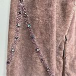 Anev Light Plum Purple Embellished Corduroy Jacket Zipper Detail Size Medium NEW Photo 4