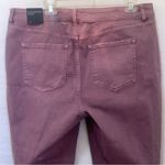 Lane Bryant 1094741 Light Purple Pink Girlfriend Cropped JEANS $70 NWT 16 Photo 2