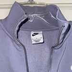 Nike WOMEN'S  SPORTSWEAR PHOENIX FLEECE OVERSIZED HALF-ZIP CROP SWEATSHIRT small Photo 3