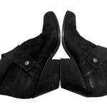 Eileen Fisher Tag Wrap-Snap Leather Booties Black, Sz 9 Photo 7
