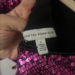 Dress the Population NWT  Natalie Sequin Long Sleeve Body-Con Midi Dress Sz S♟️ Photo 7