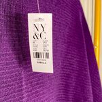 New York & Company Deep Purple Turtle Neck Sweater Purple Photo 3