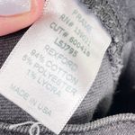 frame denim Le Skinny De Jeanne Rexford Wash Charcoal Black Distressed Size 27 Photo 8