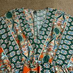 SheIn  Women’s 3XL Holidaya Plus Size Full Print Batwing Sleeve Dress Photo 4