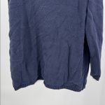 Cherokee  Navy Sweater cardigan winter Snowflake crocheted Design 1X mittens plus Photo 3