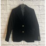Breckenridge Women’s Vintage Black Velvet Classic Career Office Blazer Size 6 Photo 0