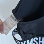 Gymshark Side Cutout Black Sports Bra Branded Small Photo 4