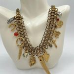 T.R.U. Lucky Eastern Charms Vintage Chain Necklace in Gold MSRP $85 NWT Photo 1