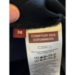 Comptoir Des Cotonniers Black‎ Scoop Neck Mini Slip Dress Size 4 Black Photo 7