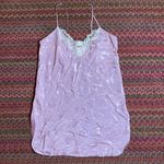 VTG PINK DAMASK PRINT LINGERIE SLIP DRESS Size M Photo 0