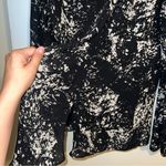 Parker 100% Silk Asymmetrical Button Front Long Sleeve Blouse Photo 3