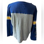 NFL Women’s Long Sleeve Waffle Knit T Los Angeles Rams Blue Size XL Photo 4