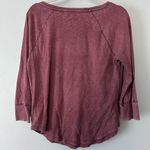 Mossimo Supply Co. Wine Red Top Size M Photo 2