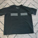 FIGS  Bello Cargo Women’s Scrub Top Olive Green Oversized Size XXS PO#4785 EUC Photo 0