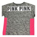 PINK - Victoria's Secret Pink Victoria Secret Sweatshirt Size L Pink Gray Pullover Crewneck Cotton Blend Photo 6