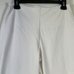 Lysse  White Leggings Capri Pants Hidden Pocket Waist Size Large EUC #2679 Photo 2