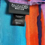 Colorful Striped Kaftan Dress​‎ Blue Photo 2