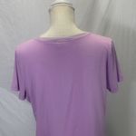 Chico's Chico’s Zenergy Double Layer Mesh Top Purple Size 2 Photo 8