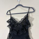 Midnight Hour  Lace Lingerie Bodysuit Sz M Womens Sexy Vacation Honeymoon Goth Photo 1