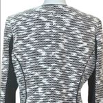 Gibson Latimer Blazer Tweed Moto Jacket Cream Officecore Women's Size Large Photo 9