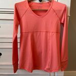BeMaternity by Ingrid & Isabel Long Sleeve Top. Size XSmall. EUC Orange Photo 0