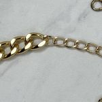 Gold Tone Chunky Draped Belly Body Metal Chain Link Belt Size Small S Medium M Photo 10