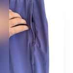 Athleta  Arrival Pant Dark Adonis Blue Purple Ankle Straight Leg Women's‎ size 10 Photo 7