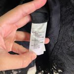 Anthropologie Bread n Butter Black Off Shoulder Button Down Mini Dress Medium Photo 9